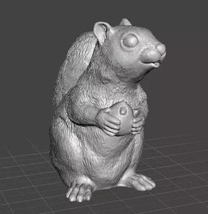 SQUIRREL CUTE REALISTIC FIGURE MODEL ANIMAL CREATURE WILDLIFE
