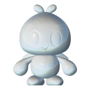 Hero Chao (Sonic Adventure 2) – Iconic 3D Print Model with Angelic Wings