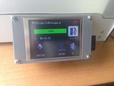 MKS TFT32 LCD Casing and tilting bracket.