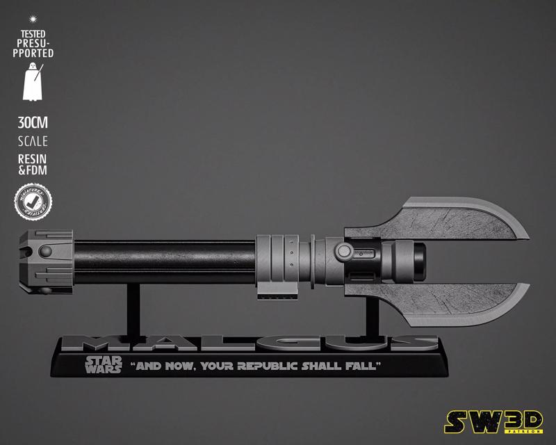 STAR WARS Darth Malgus Ligthsaber