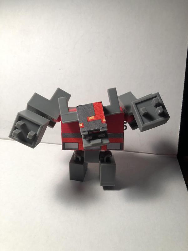 Lego Compatible Minecraft Dungeons Redstone Monstrocity
