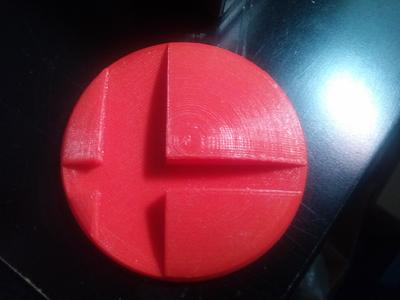 Smash Bros Logo Coin