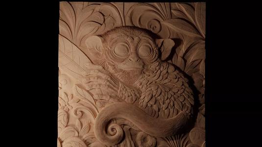 Tarsier CNC 3d Print High Relief Sand Casting