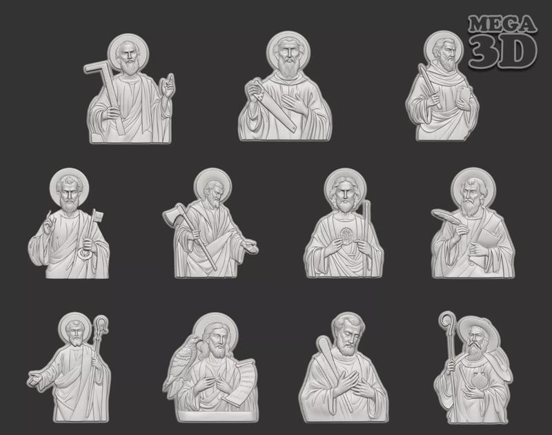 The  Apostles - 250621 3D Model Collection