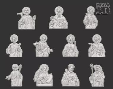 The  Apostles - 250621 3D Model Collection