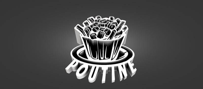 poutine , pencil case , pencil holder, make up holder etc