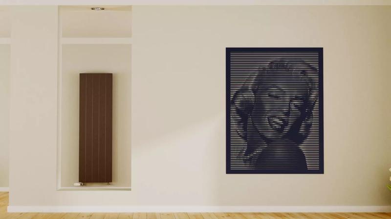 Halftone wall sticker MARILYN MONROE 06