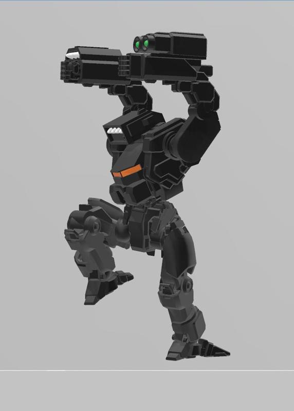 American Mecha Dancer new poses