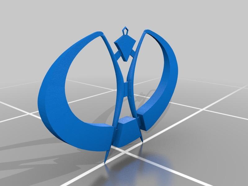 Burningman keychain