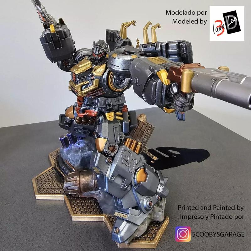 Grimlock estilo G1 Transformers Dinobot