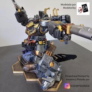 Grimlock estilo G1 Transformers Dinobot