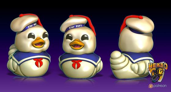 Stay Puft Duck