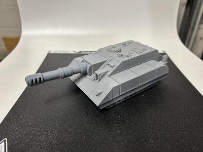 SUPPORTLESS PLECO Destroyer tank [FDM FRIENDLY]