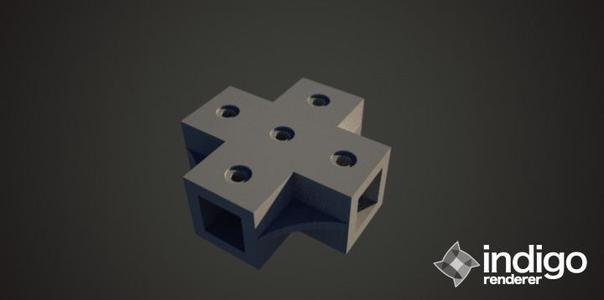 Maker Beam Cross connector