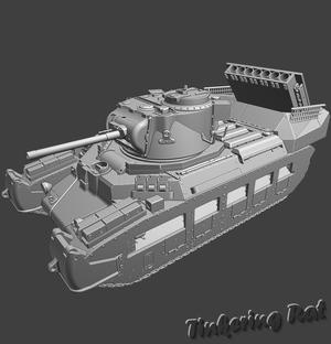 Australian Matilda Hedgehog Prototype Tank