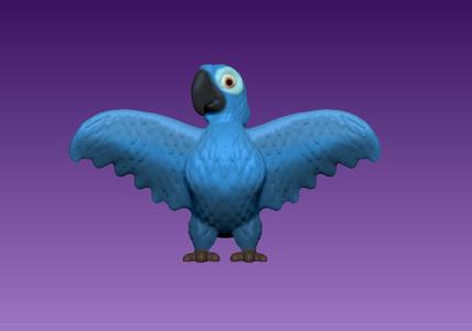 blu the parrot from rio movie