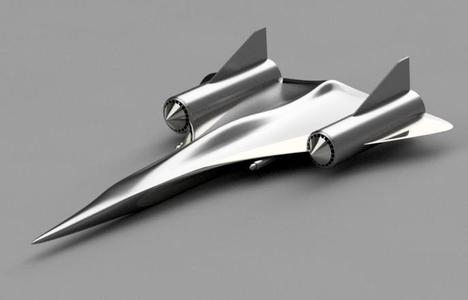 Lockheed SR-71 Blackbird Inspired Jet