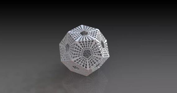 Scifi Dodecahedron