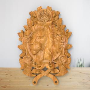 Leon - 3D STL File For CNC Wood Carving, Cnc Router Files, Cnc relief files, 3d printer files
