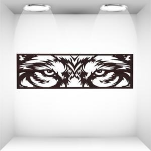 Wolf Eyes Vector Cut File, Print stl files.