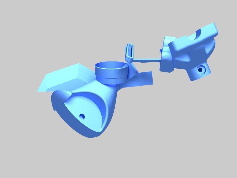 Vertical blind Gear System