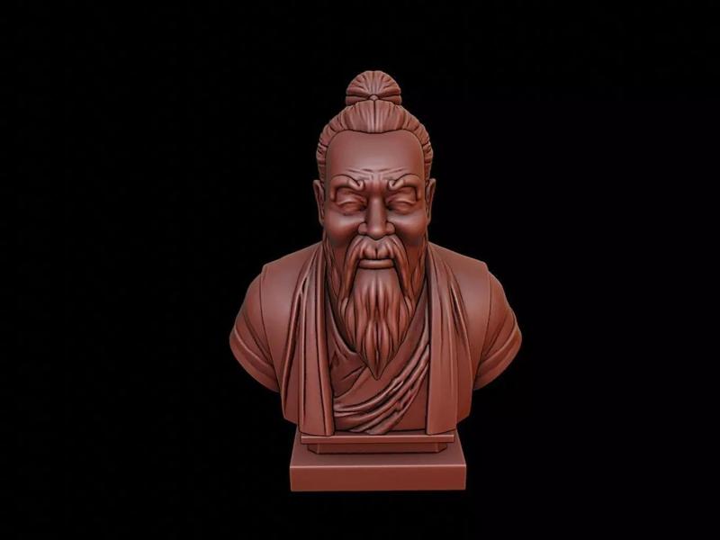 Laozi Bust