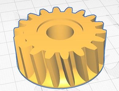 AL-KO lawn mower drive gear