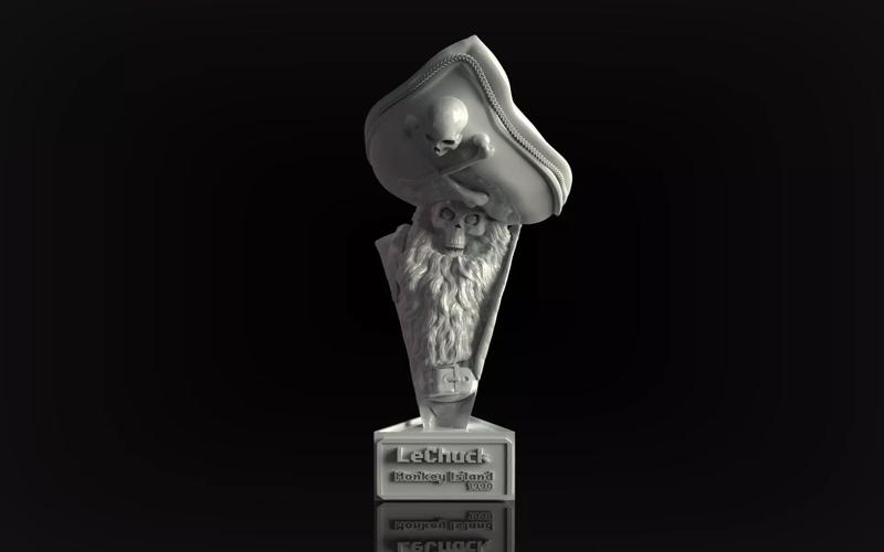 LeChuck Statue 2023 -  Monkey Island
