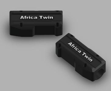 Africa Twin crash bar protector - 3D Printable STL V.2
