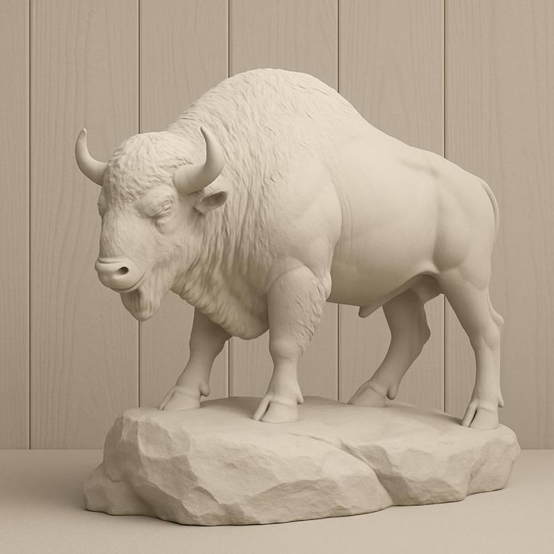 European Bison (Wisent) 3D Print STL