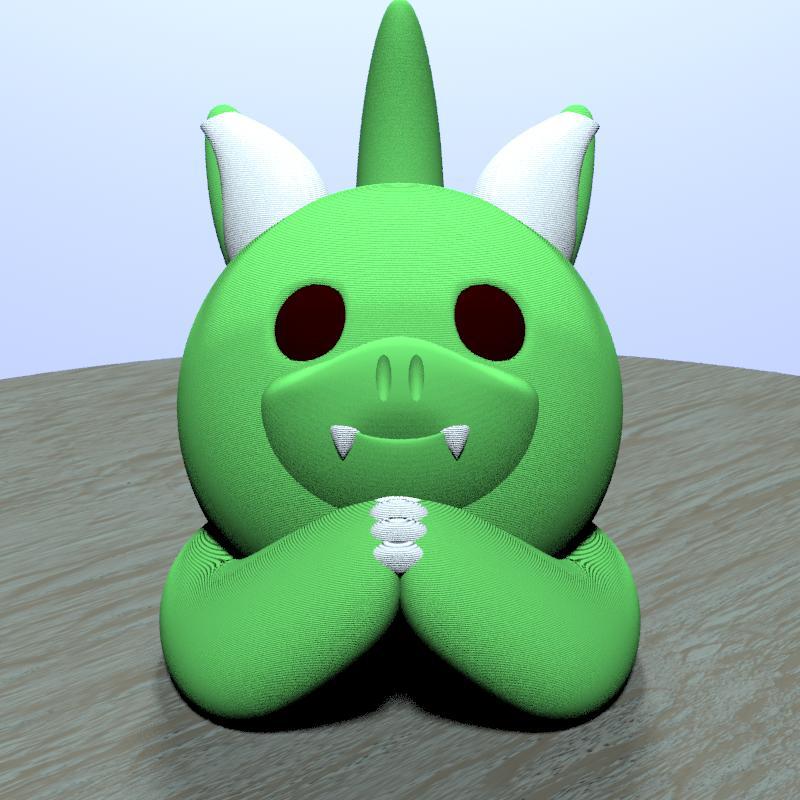 Dragon - Admiring Companion - Desk buddy