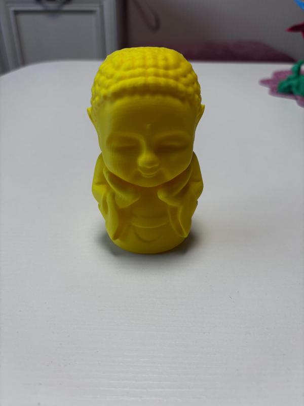 Mini Peaceful Buddha Figurine – Zen-Inspired 3D Print