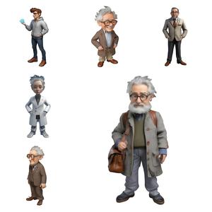 Whimsical Scientists Collection