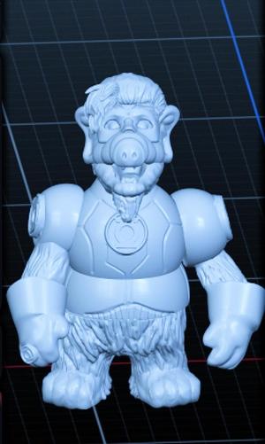 A.L.F. Green Lantern Guy