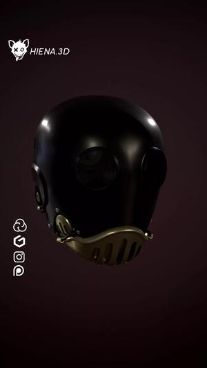 Karl Ruprecht Kroenen Mask Hellboy cosplay