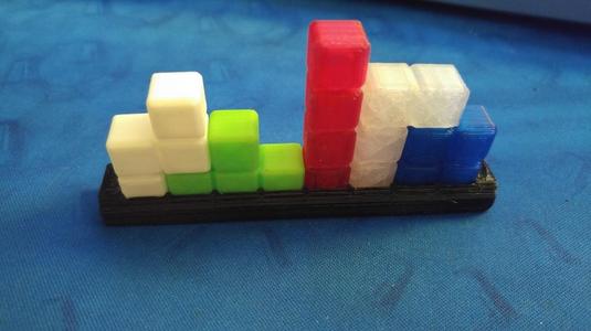Simple Tetris Set Shelf