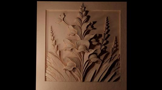 Snapdragon CNC 3d Print High Relief Sand Casting