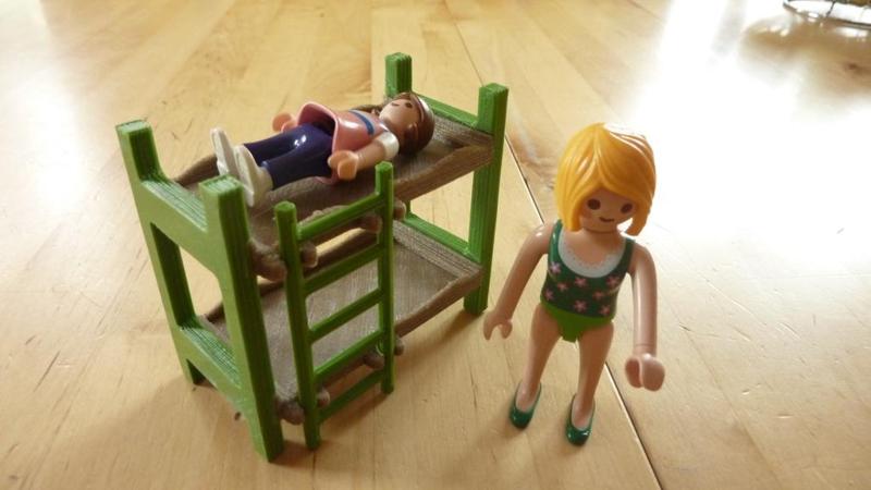 Playmobil Kinderbett, cot for child