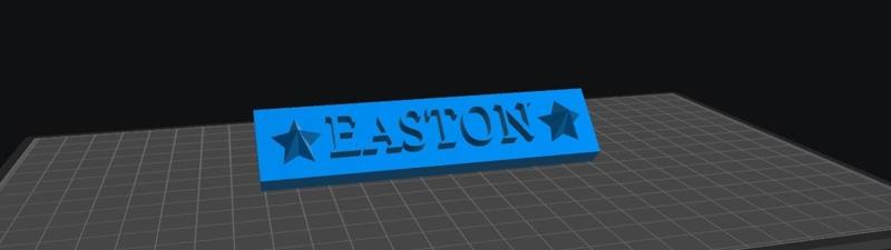 Easton Nameplate