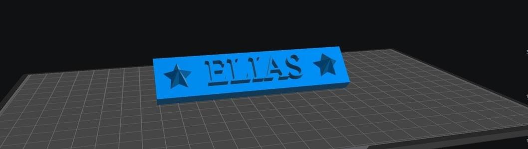Elias Nameplate
