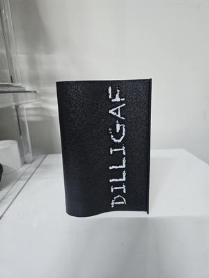 DILLIGAF Novelty car tag