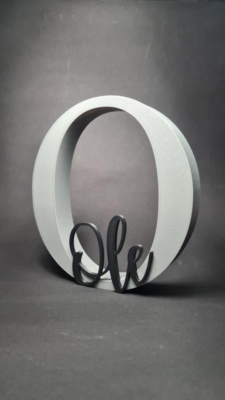 Name Ole / Letter / Letter O