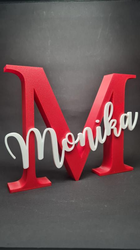 Name Monika / Letter / Letter M