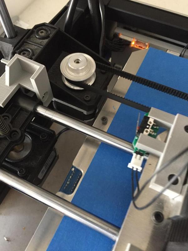 ReliaBuild 3D Extruder Carriage Mounted Limit Switch System