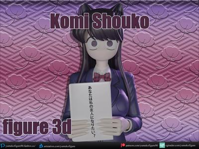 Komi Shouko figure 3d