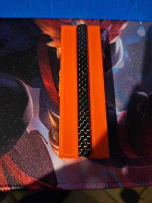 10-13-15 Degrees template for straight bar Carbon/Frp Mini4wd