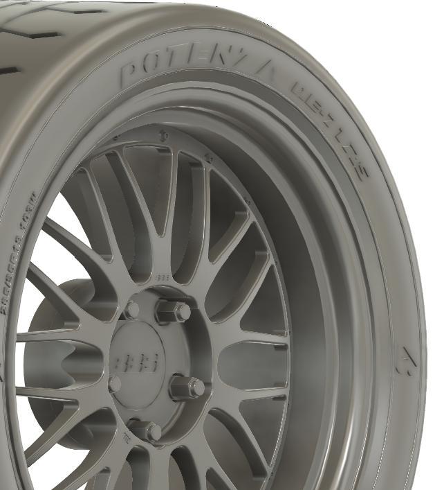 1/24 19x10 BBS LM wheels