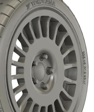1/24 16x7 O.Z Racing Rally Raid wheels (with logo svg)