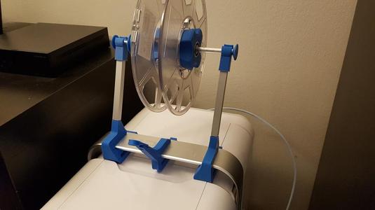 Alternative Spool Holder for up Mini2 (Tiertime) with aluminium part