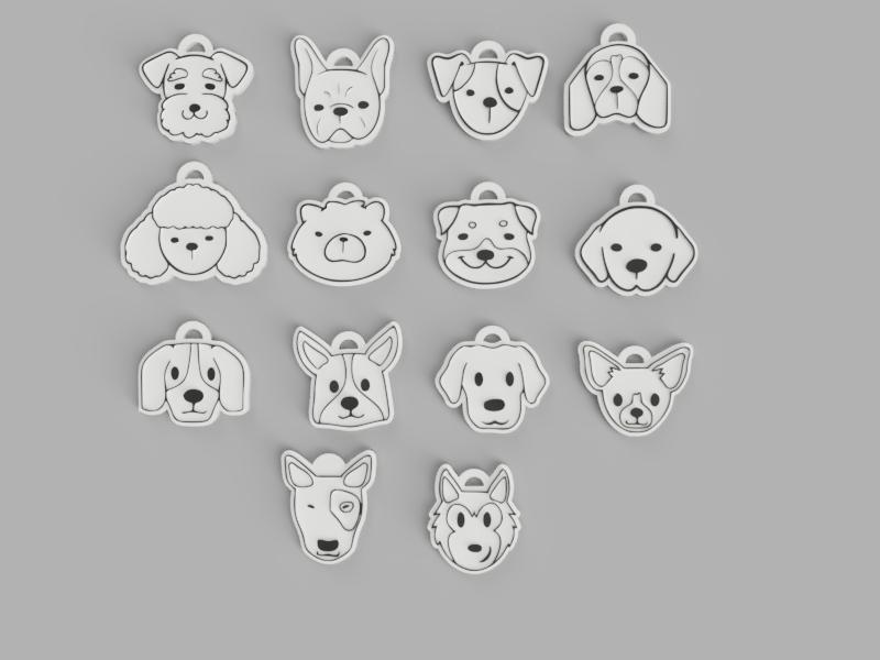 PET TAGS- 14 DESIGNS